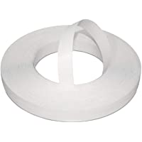 Cinta de Chapa Pre-Encolada para Bordes de Melamina Blanca Perlado de 22mm - Rollo de Comercio de 50m - Hierro para una…